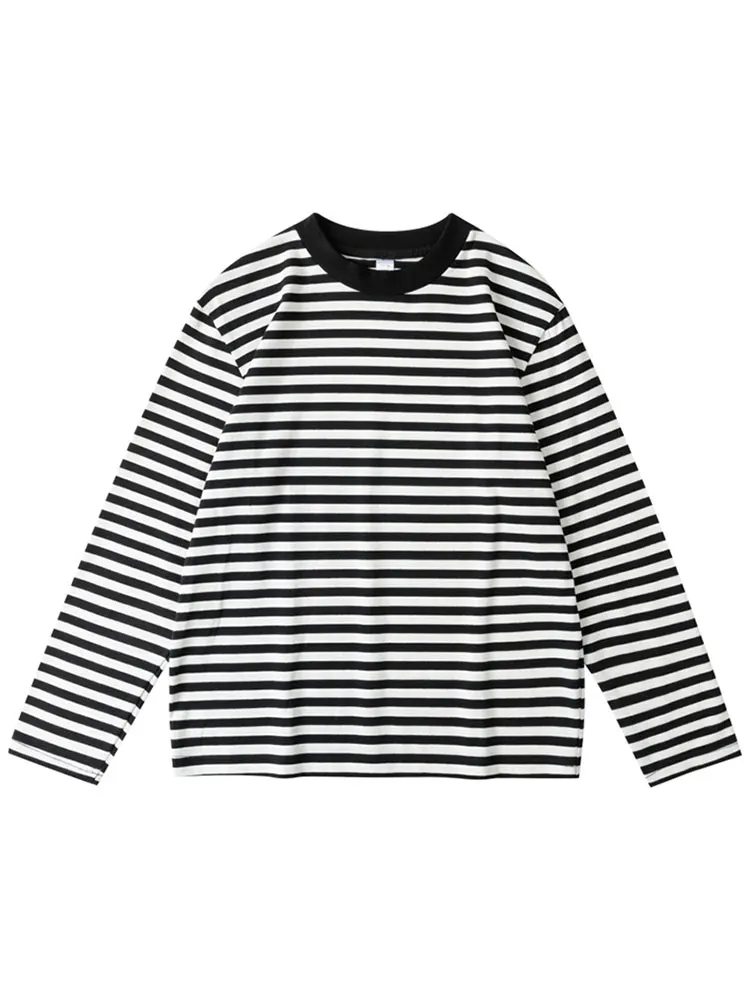 ネイビー ボーダーとは？黒白ストライプのアメリカンスタイルクルーネックTシャツの実際の特徴と使用シーン