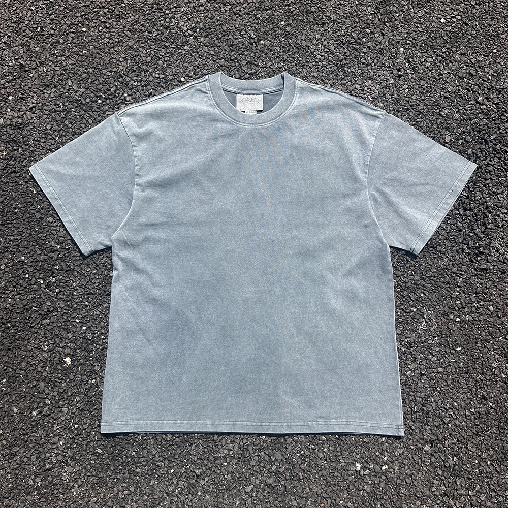 ダメージ加工ウォッシュTシャツ：色あせ防止と復活の実際の仕組み