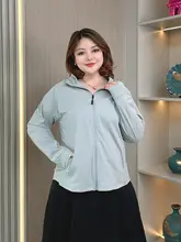 プラスサイズの日焼け止め服ファットmm 100kg 夏の新しいスタイル