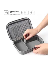 多機能デジタルアクセサリー収納ポーチ【充電器・ケーブル・USBメモリ・イヤフォン用・携帯便利】