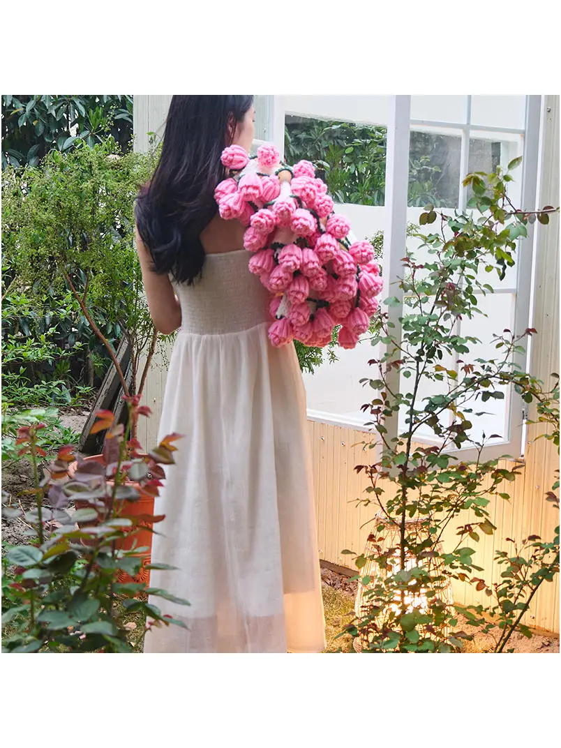 完成品バラの花束ブランケット：四季通用の植物柄全棉云毯の実用性と使い方