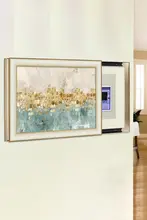 分電盤カバー スライド式 油圧式 穴あけ不要 アメリカン風 ウォールアート 配電盤隠し インテリア