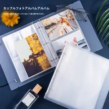 透明式リフィルアルバム【写真収納・3インチから7インチ対応・ポストカード保管用】