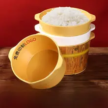 丸型業務用ライスバケツ【耐衝撃設計・高耐久性・食器用】