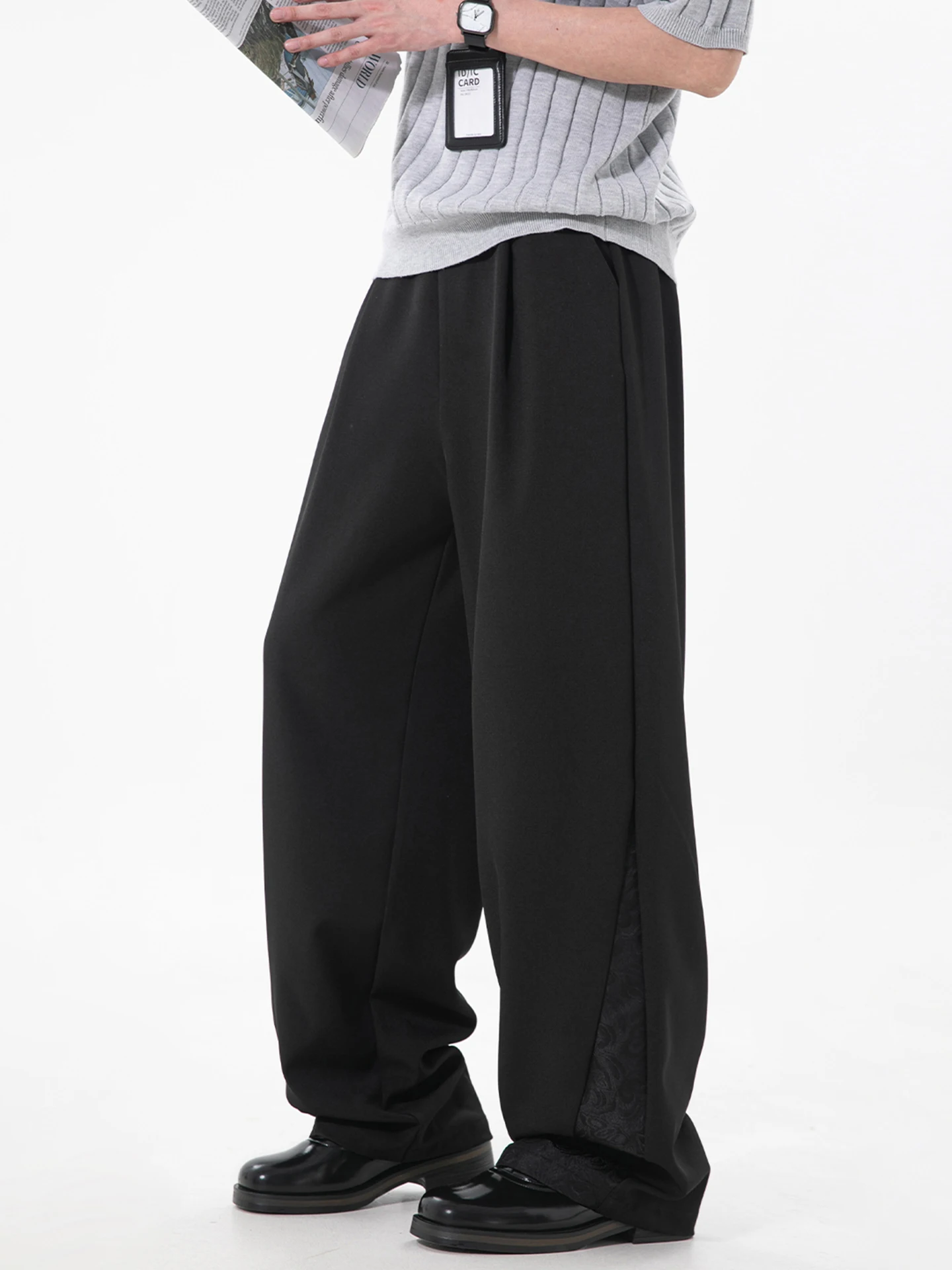 新中華風デザインのストレートパンツ：夏用カジュアルスタイルの実用性とデザイン性