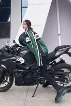 バイカラーライディングジャケット【四季用・D3O衝撃吸収・バイク用】