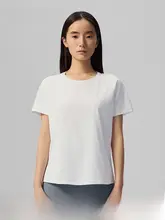 吸湿速乾・UVカット機能付き レディースラウンドネックTシャツ【カジュアル・スポーツ用】