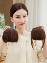 厚手の前髪ウィッグ【自然な流れ・リアルヘア・女性用】