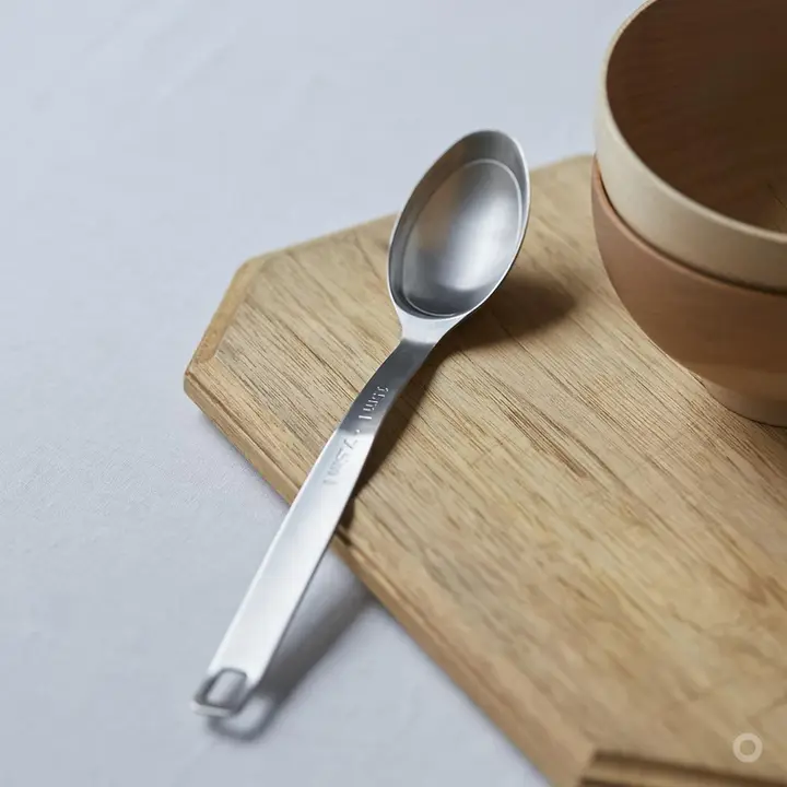 計量スプーン SUS304ステンレス 細身 両面目盛り 調味料 コーヒー豆 製菓 キッチン
