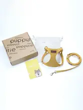 犬用ハーネスリード【調節可能・小型犬用・テディベア・ペット用品】