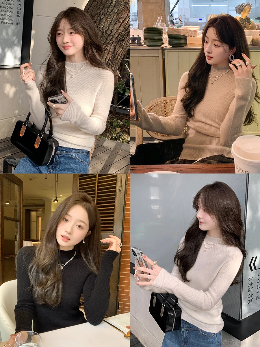 大人可愛い服 50代コーデ 完全ガイド｜無縫いニットの心の余裕を実現