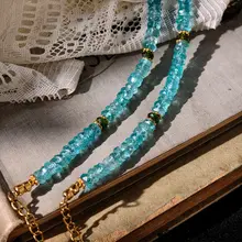 パライバカラ  ーのスピネルブレスレット