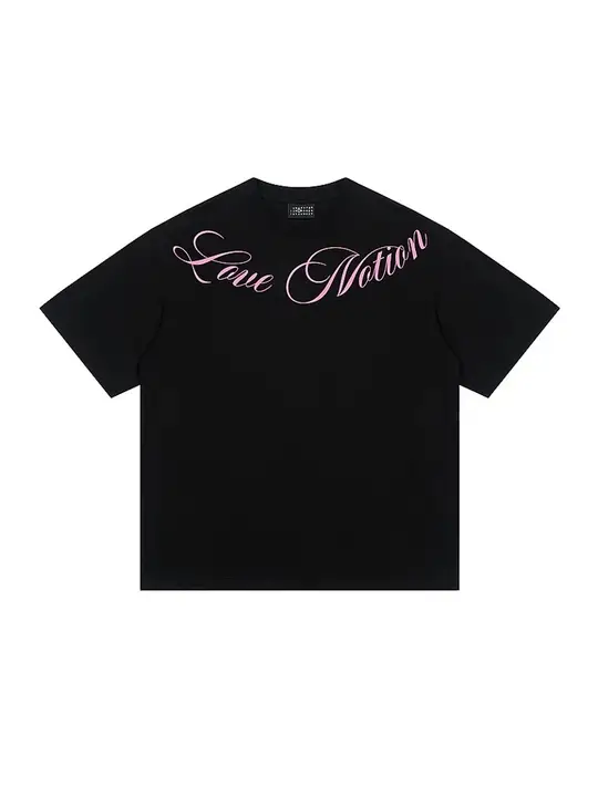 夏用ヒップホップ柄プリント半袖Tシャツ【コットン・BFルーズフィット】