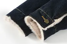 女性用レトロぬいぐるみラペルデニム多用途ジャケット