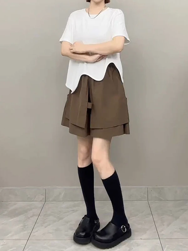 4月に大学生が着るべき服の種類は？通勤風のワイドレッグスカートパンツが今、注目されている理由