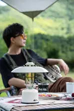 牧高笛 アウトドアキャンプライト【レトロデザイン・長時間持続・テント用】