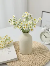 可愛い雛菊の造花ブーケ【インテリア装飾・リビング・ダイニング・寝室用】