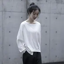 レディース 長袖Tシャツ【不規則デザイン・カジュアル・フィット感あり】