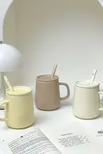 マグカップ コーヒー/ミルク 男女学生 家庭/オフィス 陶器 シンプル 北欧風