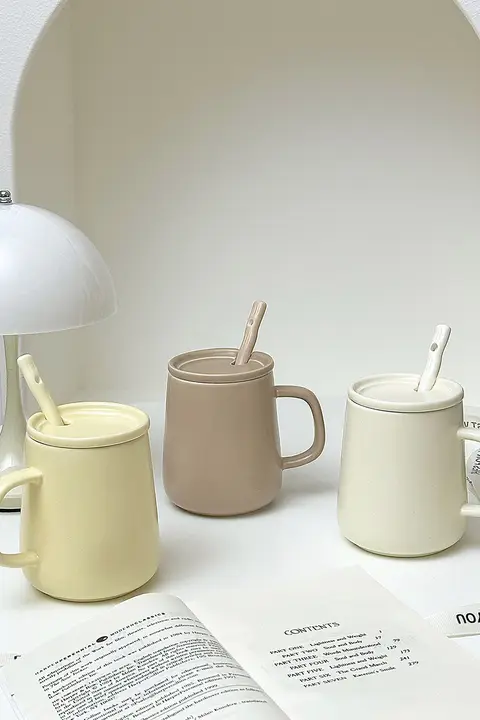 マグカップ コーヒー/ミルク 男女学生 家庭/オフィス 陶器 シンプル 北欧風