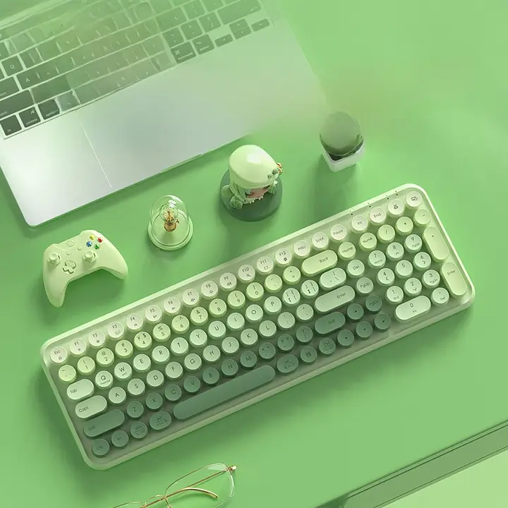 B．O．W ワイヤレスキーボード＆マウス【静音・ノートパソコン＆デスクトップ用・女性向け】（セットアップ対応）