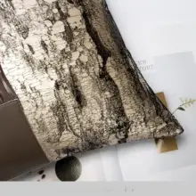 軽やかなデザイン！流し毛付きクッションカバー【リビングソファ用・高級感】