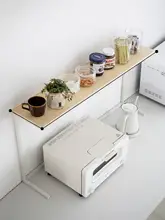 キッチン用アイロン製収納ラック【穴あけ不要・多機能・調味料・マグカップ収納】