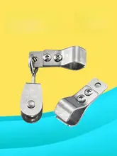 304ステンレス製滑車【吊り輪・鋼索用・省力設計】