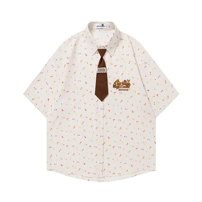 プレゼントtシャツはどう選ぶ？学院風のリボン付きフラワーシャツが、どんなシーンで活躍するのかを解説