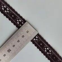 白色無弾性レースエッジ麻紐【ハンドメイド・DIY用・刺繍素材】