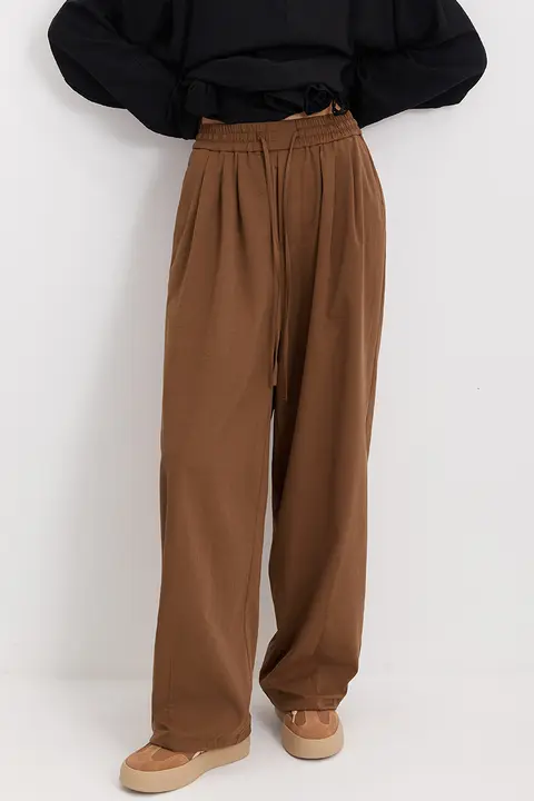 パンツ カジュアルパンツ 通勤 ストレッチ デザイン感 レトロ 調整可能なウエスト