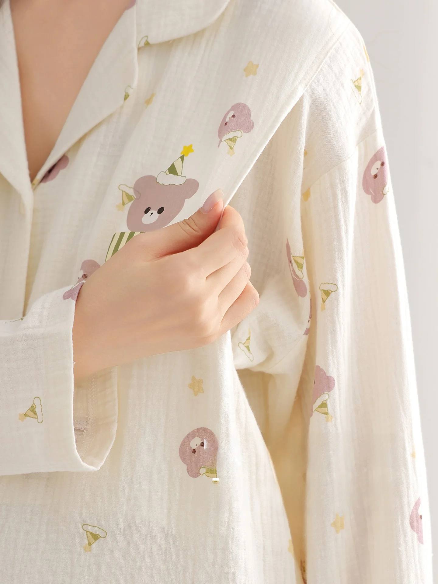 産後用授乳対応パジャマ：浪莎129005DYの実用性とフィット感を徹底検証