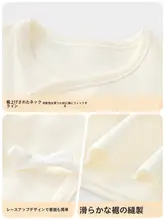 新生児用春秋向けコットン素材の長袖ベビーシャツ【肌触りの良いインナー】