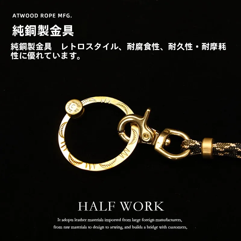 かぎ針 編み キーホルダー を選ぶべきタイミングは？美式復古風のナイロンロープキーホルダーが実は最強