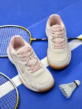 バドミントンシューズ レディース トレーニングシューズ【秋用・耐摩耗・クッション性・滑り止め】