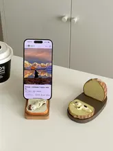 かわいいペット型スマホスタンド【デスク用・多機能・クリエイティブデザイン】