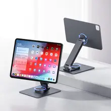 HAIBIS iPad Pro用 磁気吸着スタンド【13インチ・11インチ対応・デスク用・回転機能・M4チップ拡張ハブ付き】