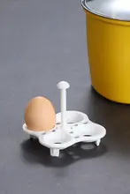 食品用PP製高温対応プラスチック蒸し器【卵用・小型電気鍋・蒸し料理に最適】