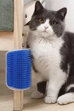 猫用角擦り器【マッサージ機能付き・ブラシ・爪とぎおもちゃ】