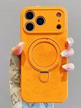 iPhone用エア液体シリコン磁気アームスタンドケース【高級感・衝撃吸収・適用機種多数】