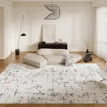 リビングや寝室に最適！イタリアンミニマルデザインのルームマット【高級感・全铺タイプ】