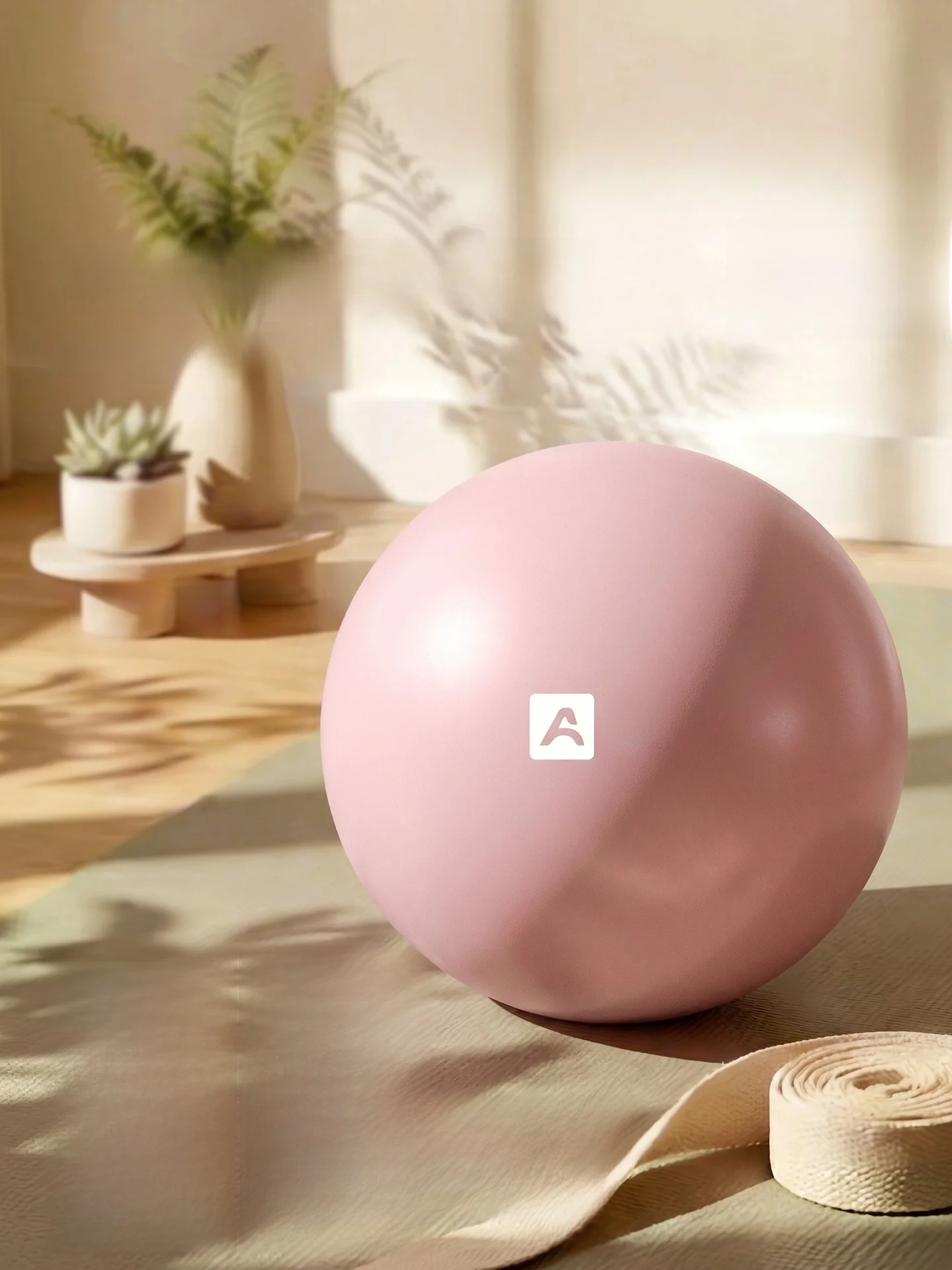 エクササイズボール Aoyi プロポーションボール：腹筋トレーニングとヒップアップに最適な加厚タイプ