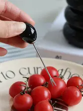 フルーツフォーク デザートフォーク フルーツピック 収納ケース 北欧風 インスタ映え 可愛い 卓上 家庭用 スイーツ「XEMO」