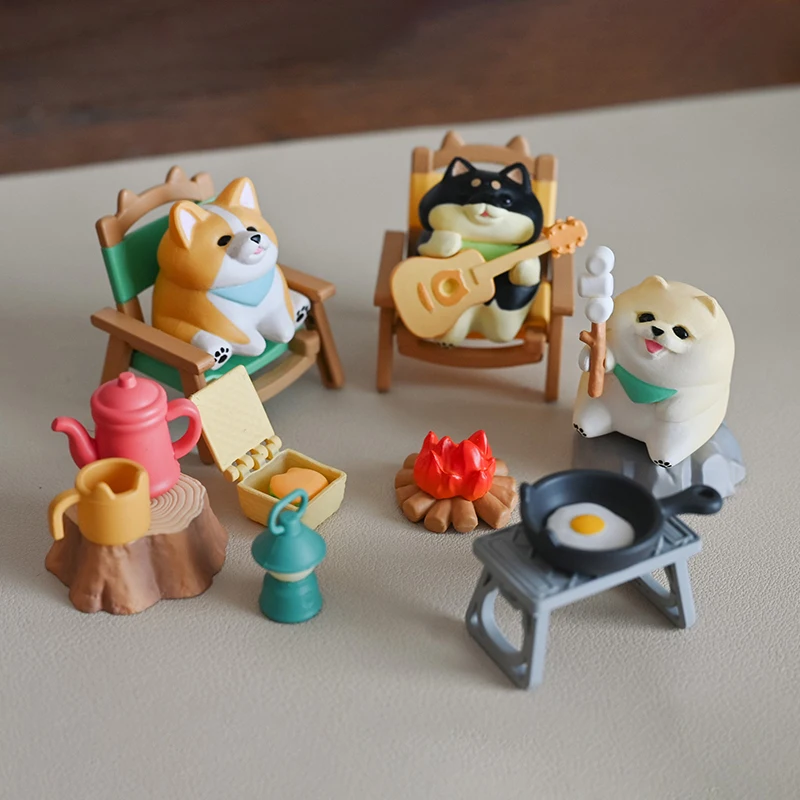 キャンプの柴犬ガチャポン【露营の柴犬】：多様なシーンで活躍するフィギュアの実用性と設計解析