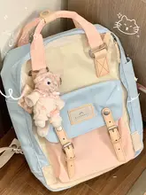 ドーナツ型リュックサック【大容量・通勤・旅行・学生用・石色】