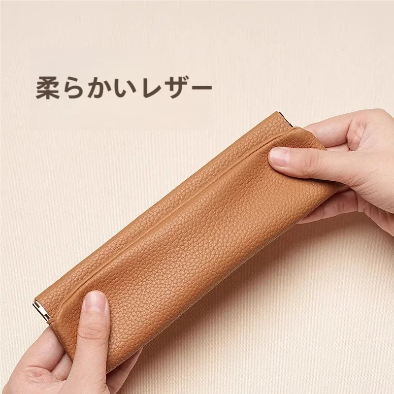 大容量の長財布【シンプルデザイン・ソフトレザー・現金収納用】