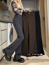 優雅なドレープ感の高腰テーパードパンツ【レディース・秋用・細身・カジュアル】