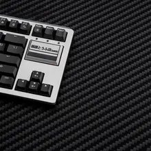 シンプルデザイン 大型マウスパッド【ブラック＆グレー・ゲーム用・デスクマット】