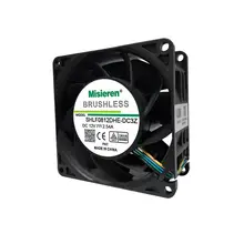 8028 12V 2.54A 8cm ボールベアリング式冷却ファン【モーターサーバー用・改造用】