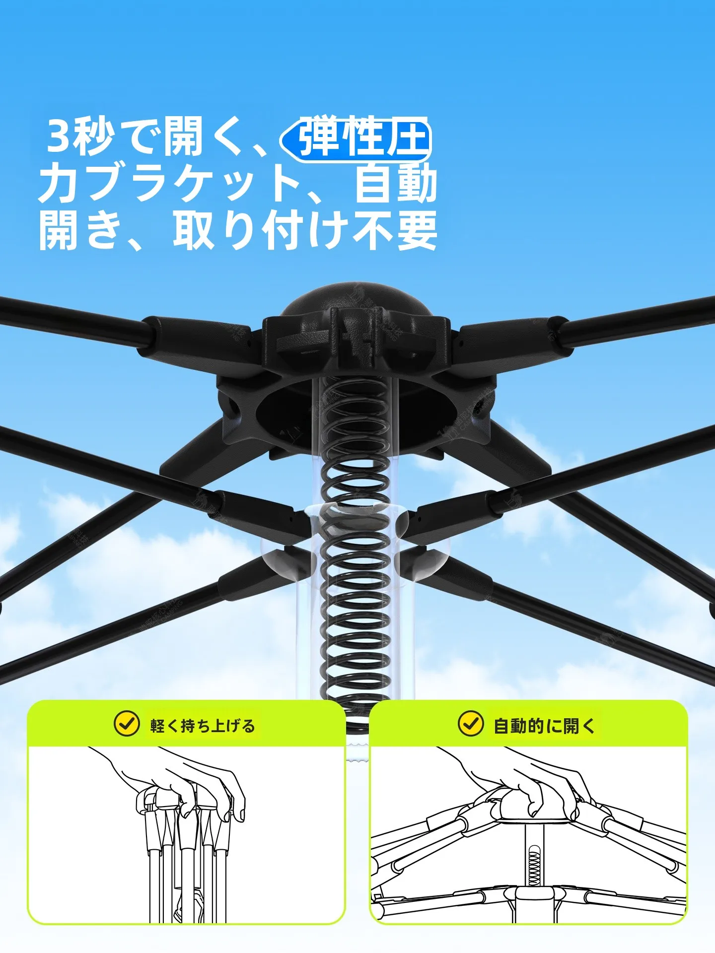 2人用テントで失敗しない選び方は？自動開閉・軽量・防水が融合した「Camel」の実際の使い心地を徹底解説